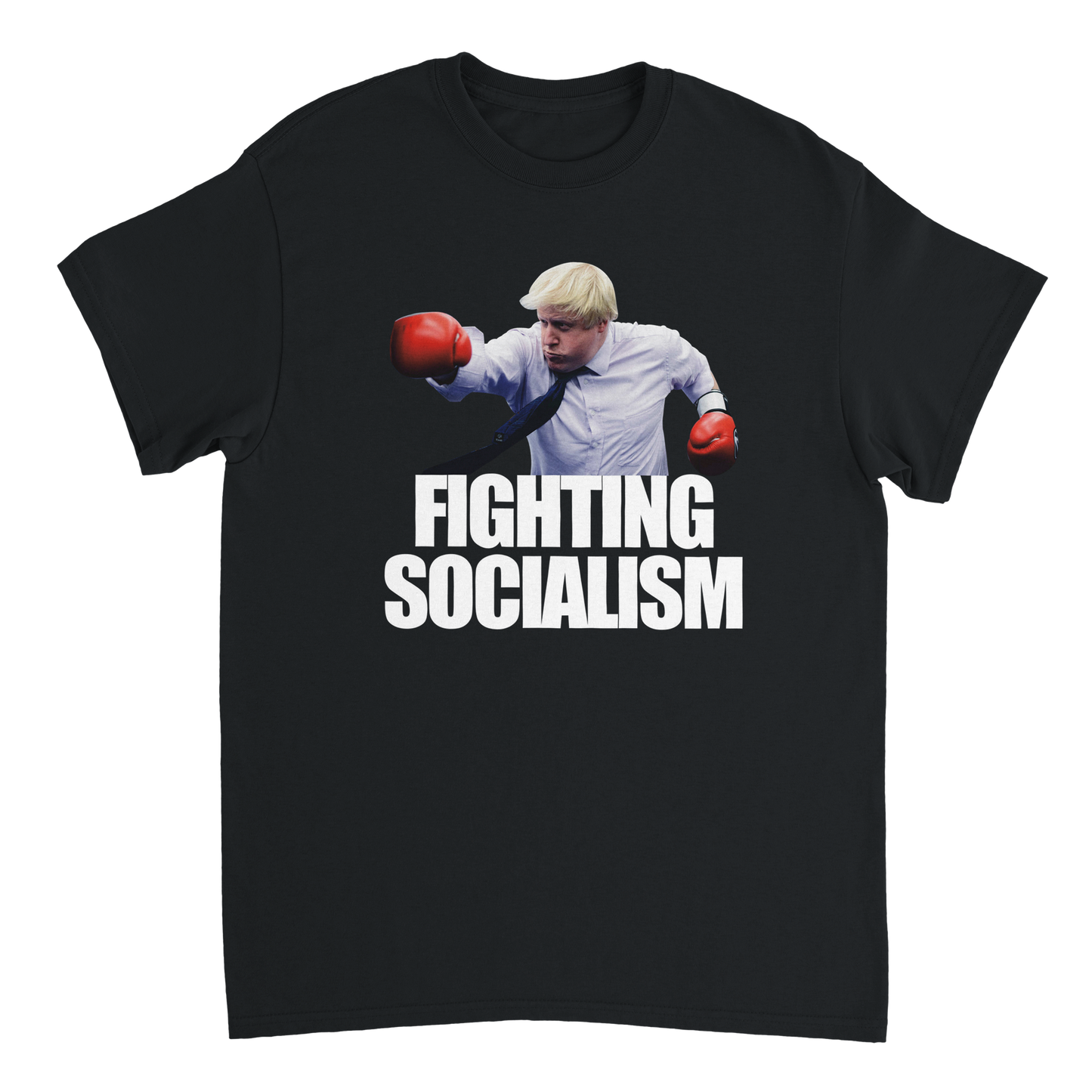 Boris Johnson Fighting Socialism T-Shirt