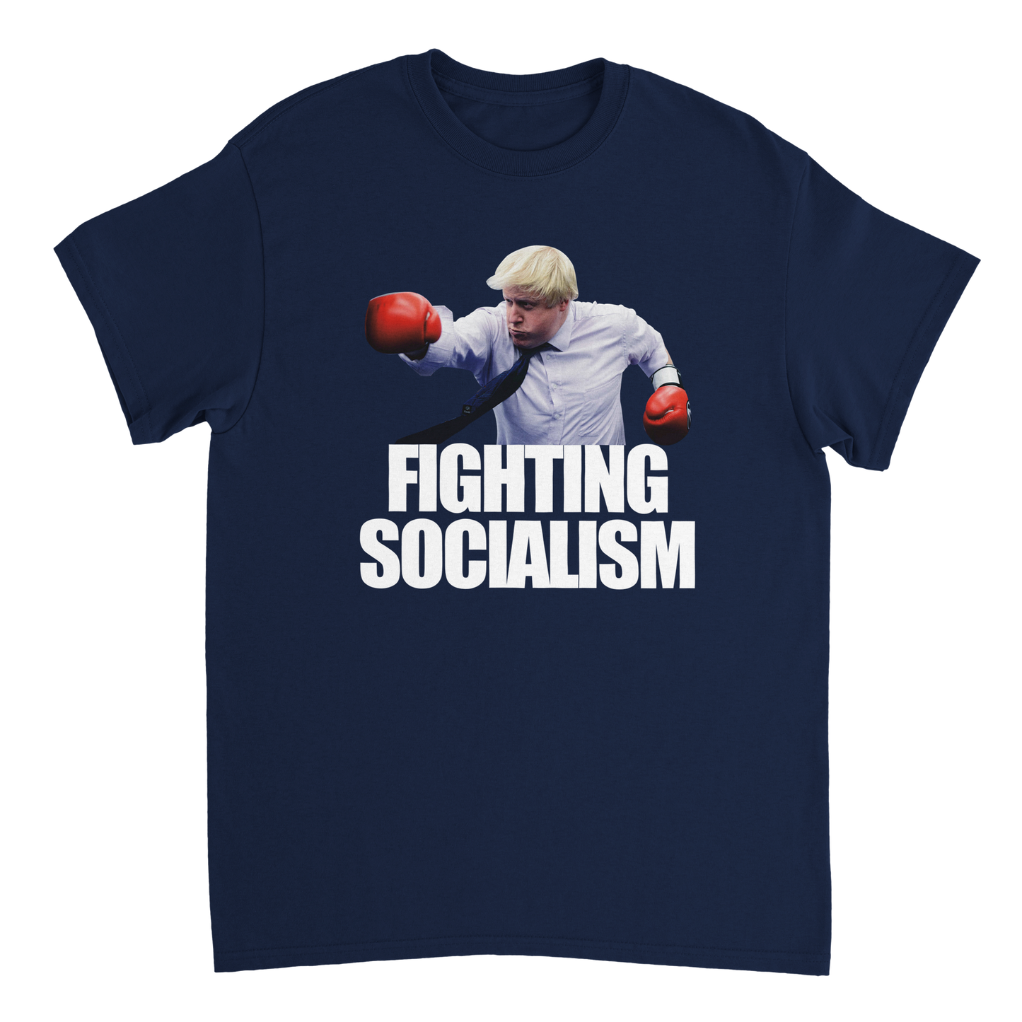 Boris Johnson Fighting Socialism T-Shirt