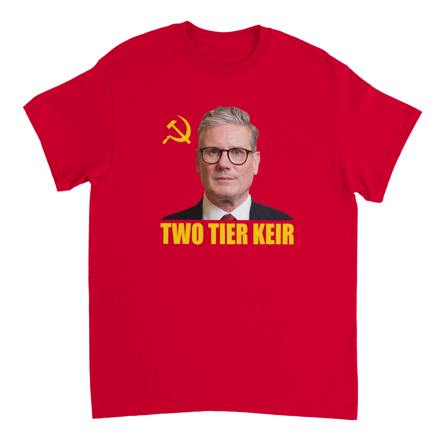 Two Tier Keir - Anti Keir Starmer Communist T Shirt