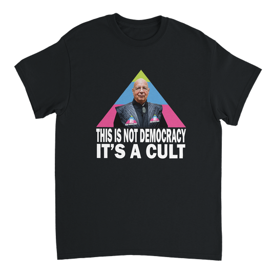 Klaus Schwab cult leader T-Shirt