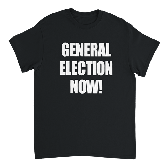 General Election Now anti Keir Starmer, anti Labour government t-shirt