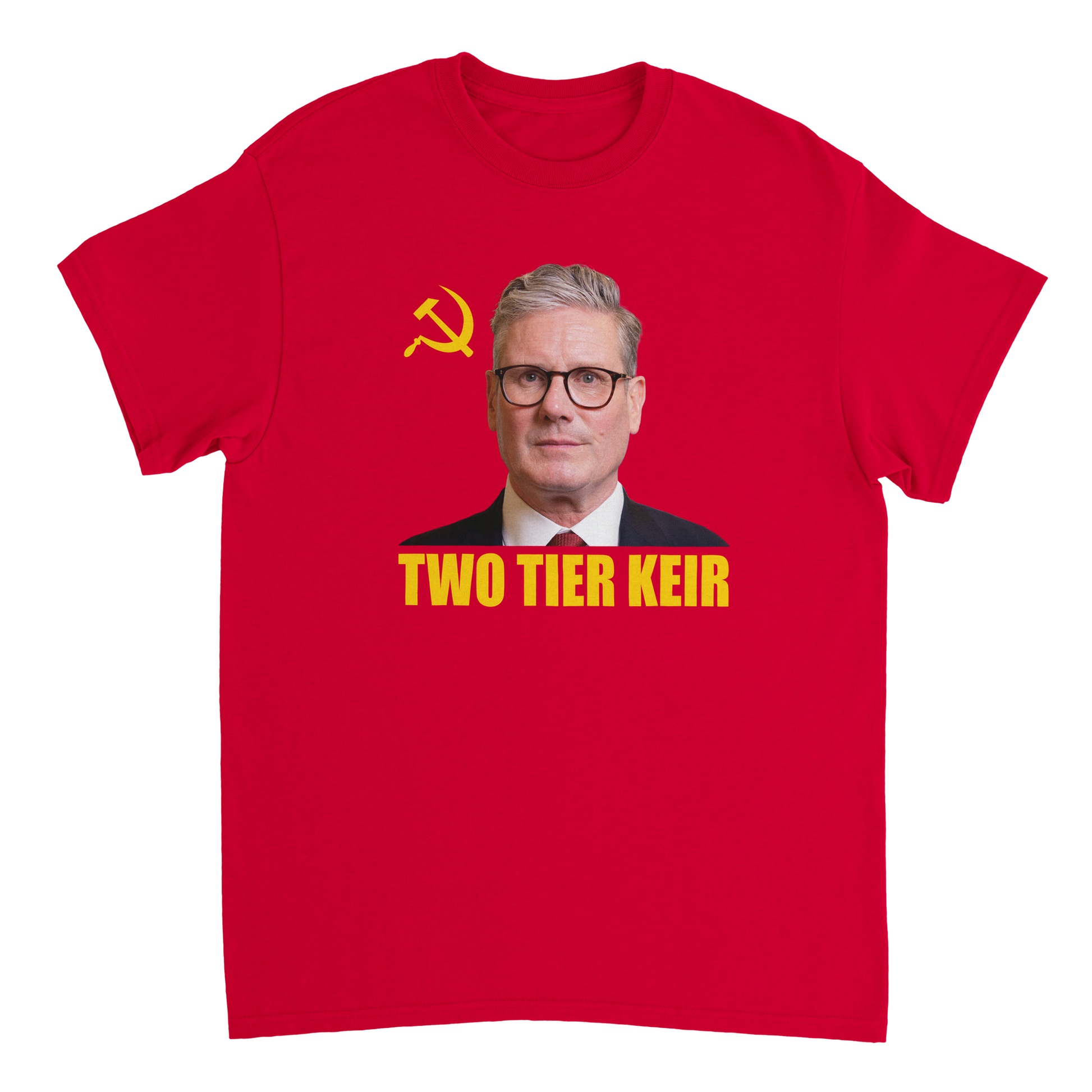 Two Tier Keir - Anti Keir Starmer Communist T Shirt
